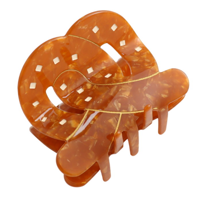 Pretzel Claw Clip