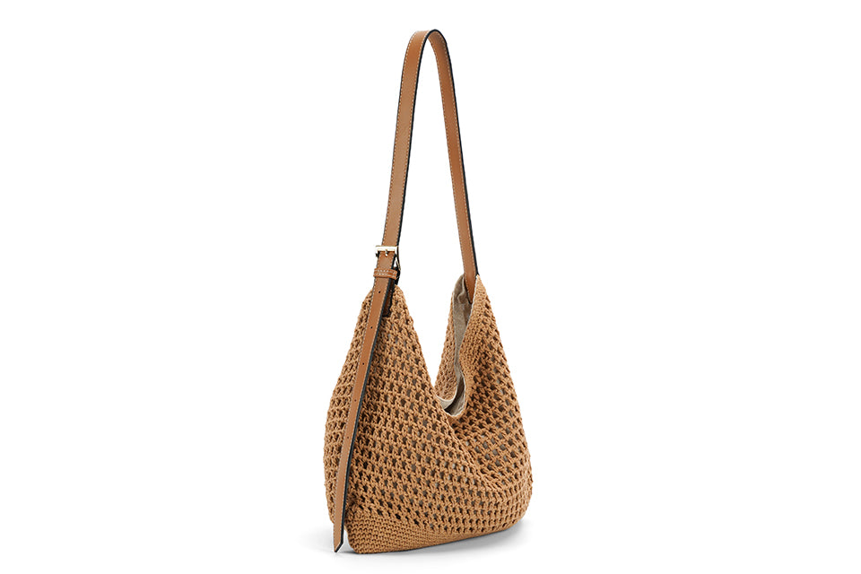 Carmen Crochet Slouch Bag