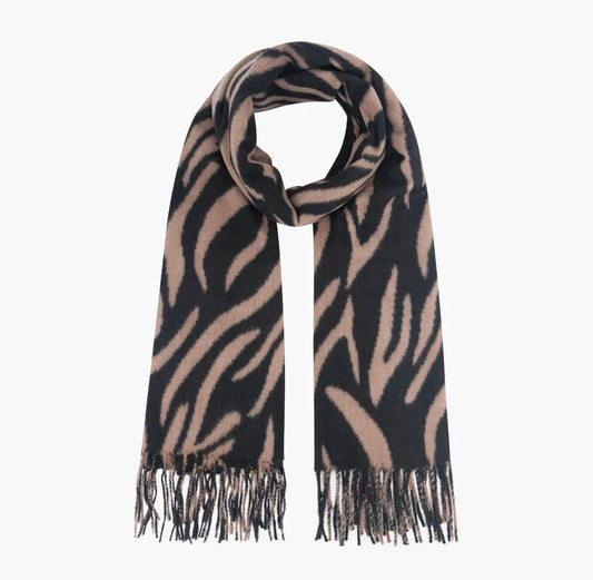 Super Soft Animal Print Tiger Scarf