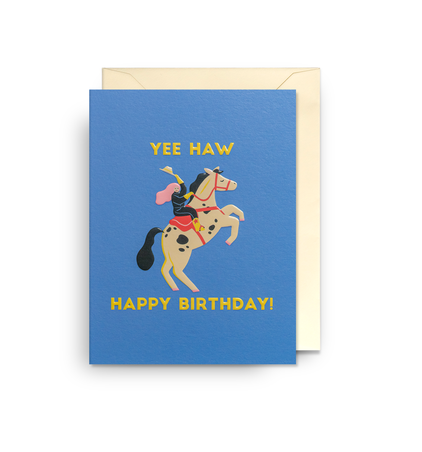 Yee Haw Happy Birthday Mini Card