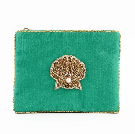 My Doris Beaded Shell Small Purse