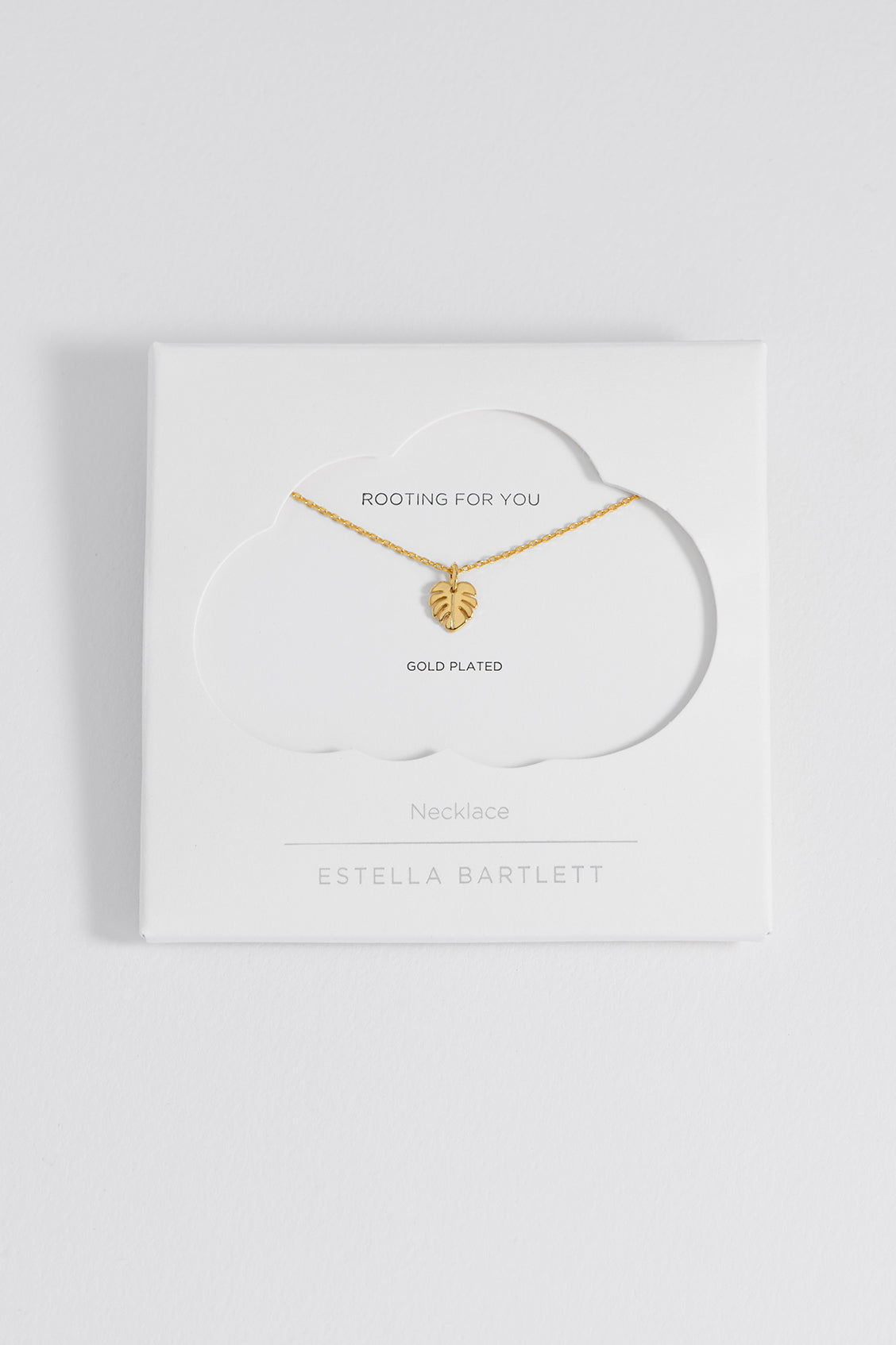 Estella Bartlett Monstera Necklace