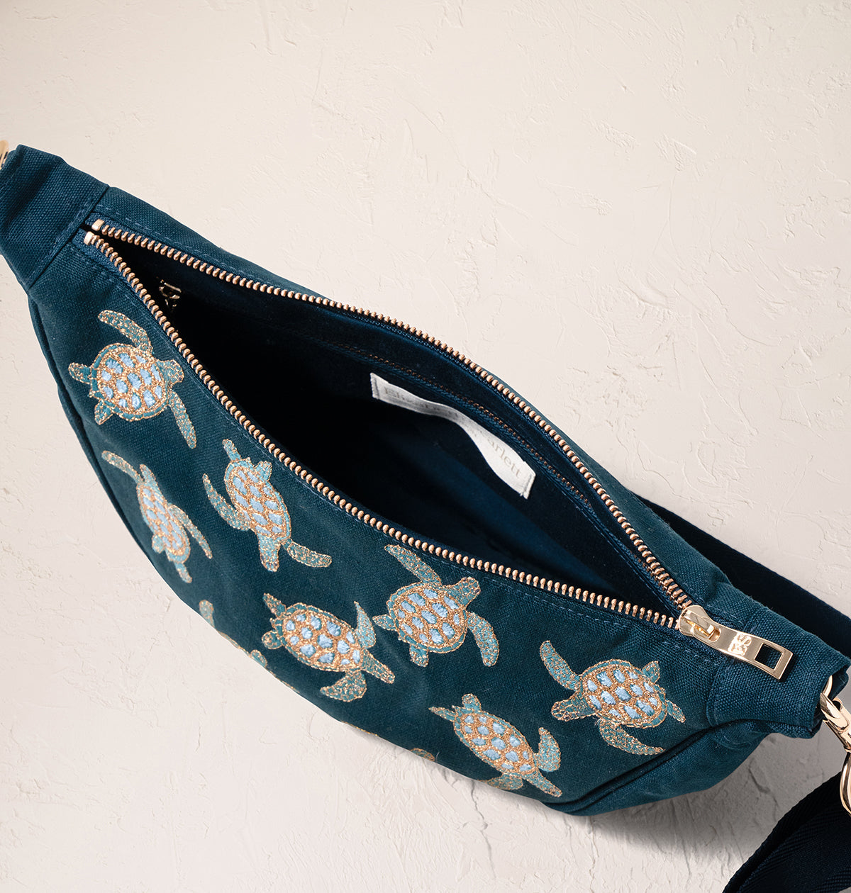 Turtle Conservation Cross Body Canvas Sling Bag
