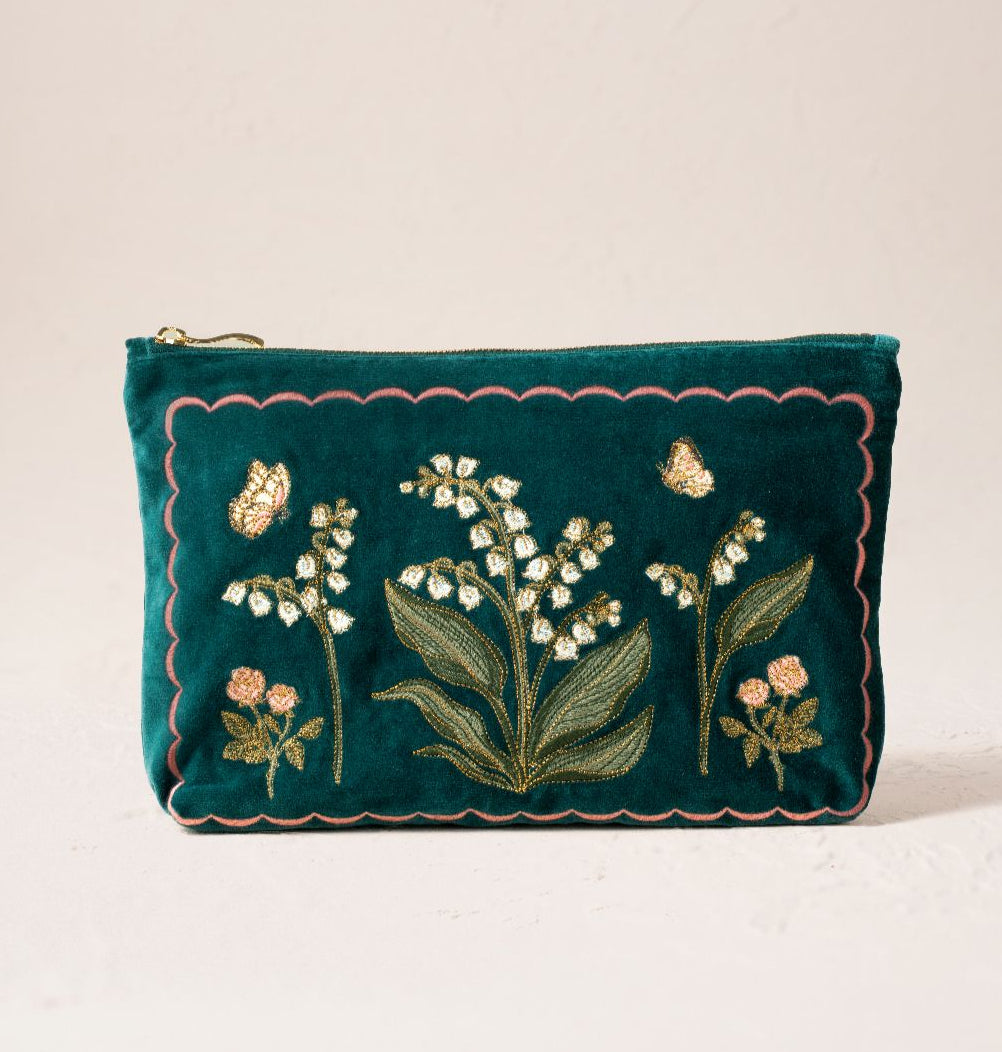 Lily of the Valley Everyday Pouch