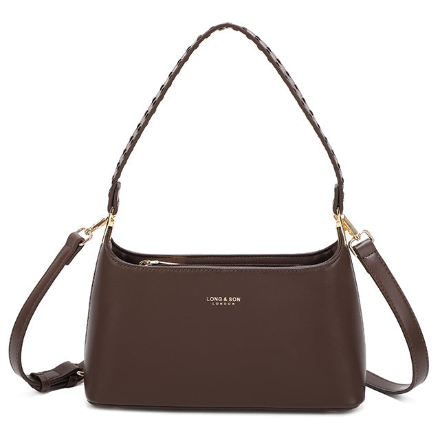 Mimi Shoulder Bag in Coffee