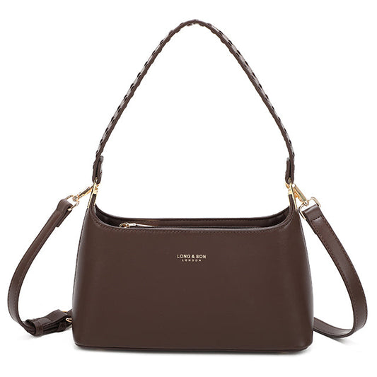 Mimi Shoulder Bag in Coffee
