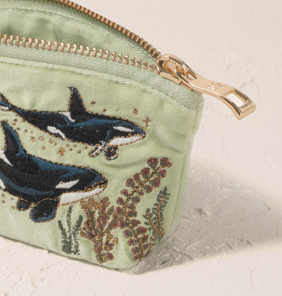 Wild Orcas Coin Purse