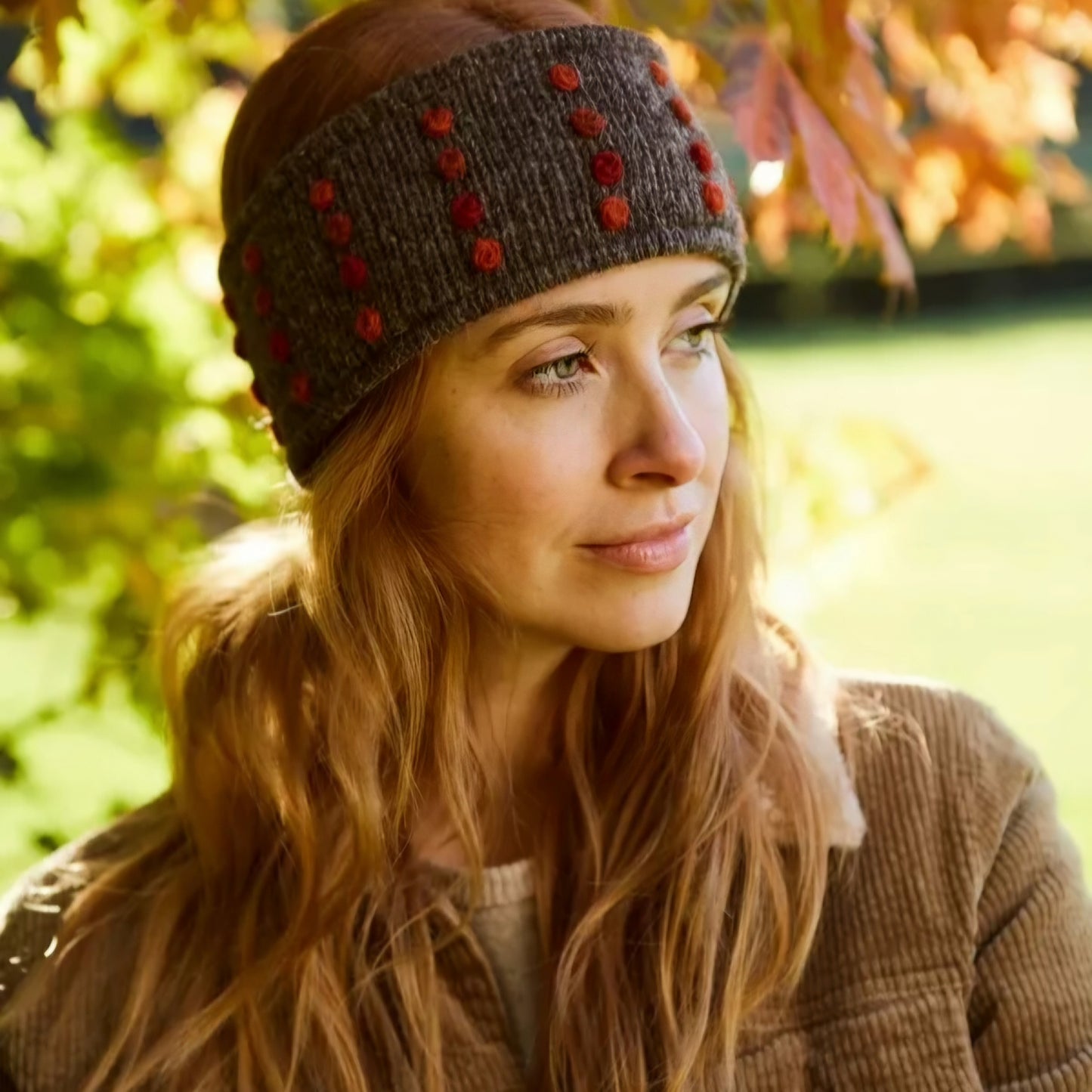 Kew Headband in Bark