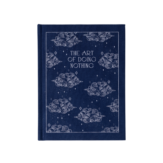 'The Art Of Doing Nothing' Book Style Notepad