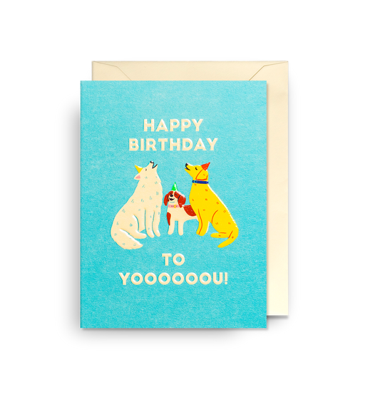Happy Birthday to yoooou! Mini Card