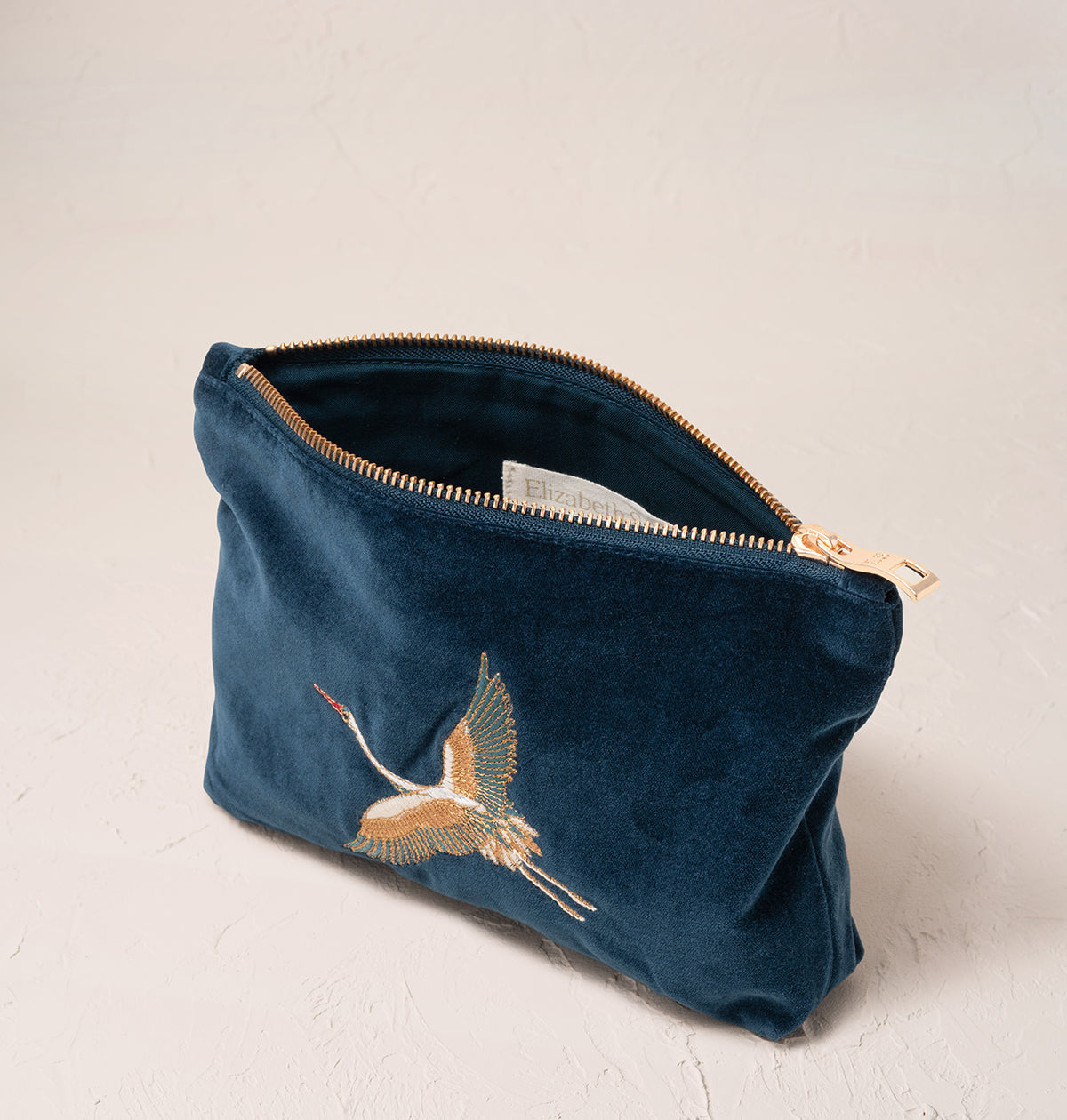 Wild Crane Mini Pouch