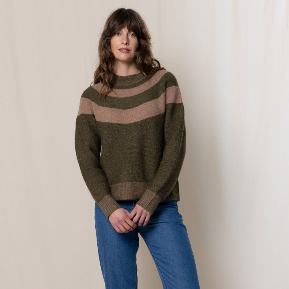 Lily & Me Millie Colour Block Jumper
