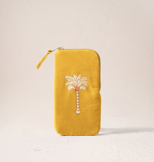 Sunrise Palms Glasses Case