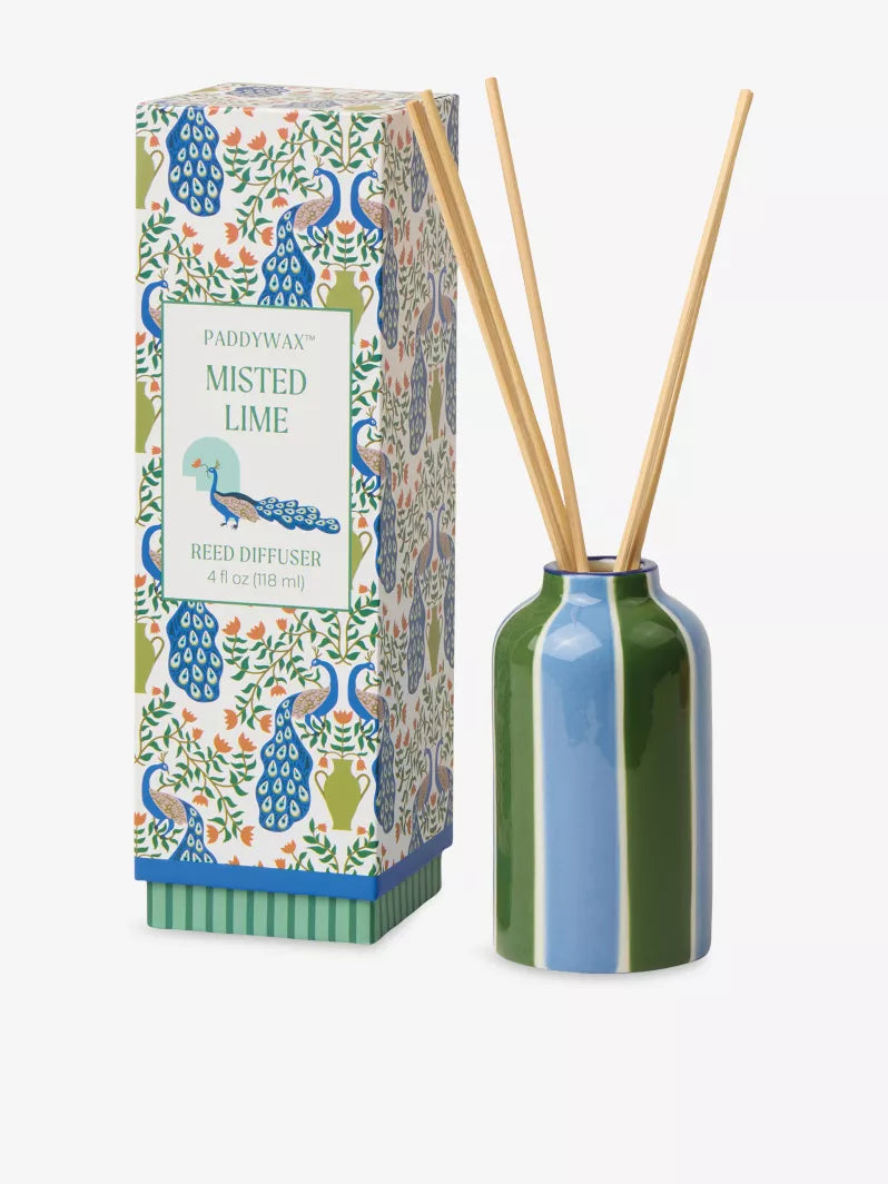 Paddywax Peacock Misted Lime Diffuser