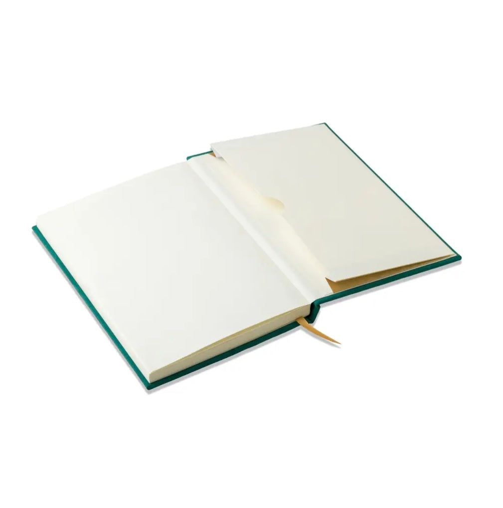Suedette Hard Cover Radiant Journal - Emerald