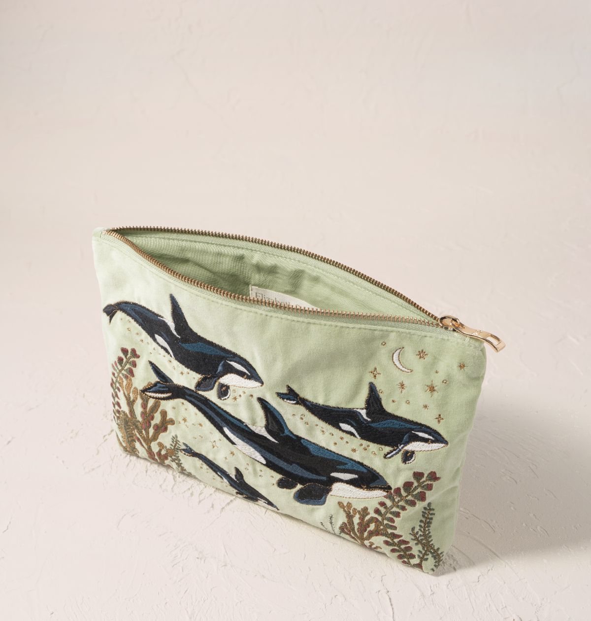 Wild Orcas Everyday Pouch