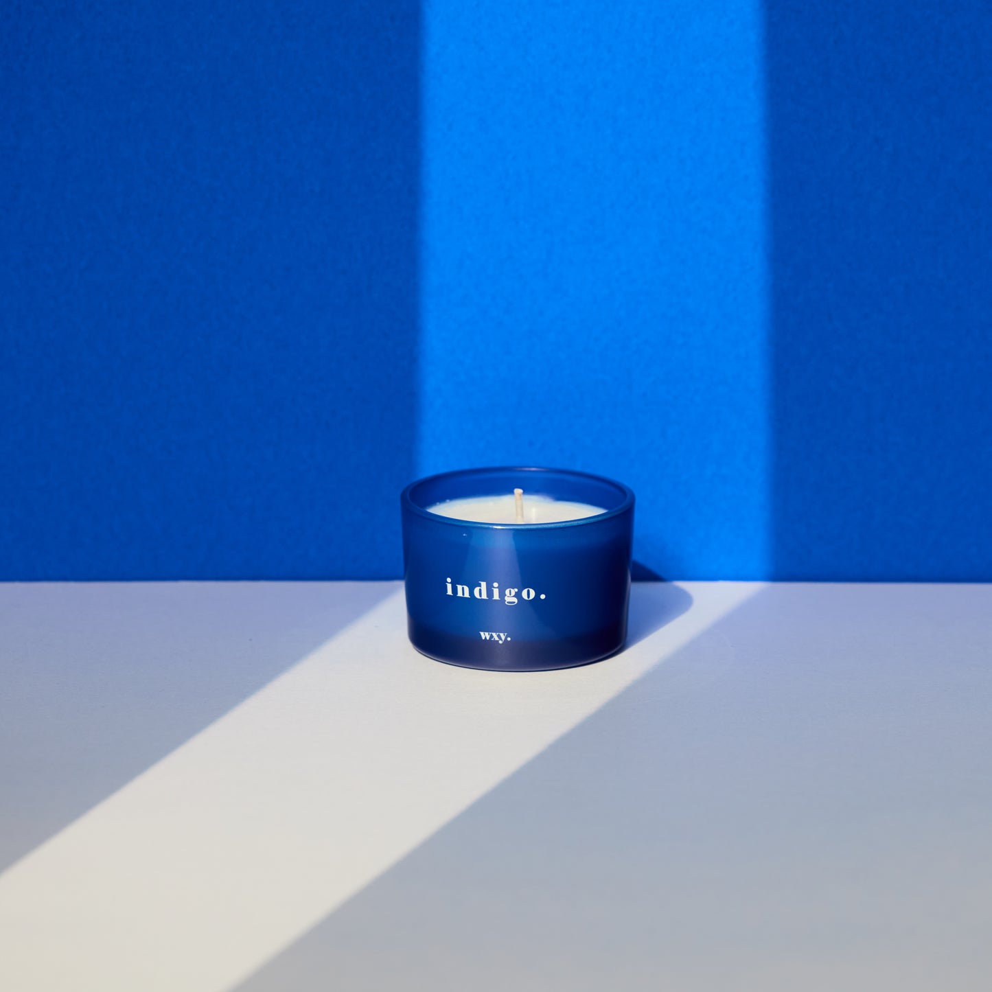 WXY. Indigo. Mini Candle