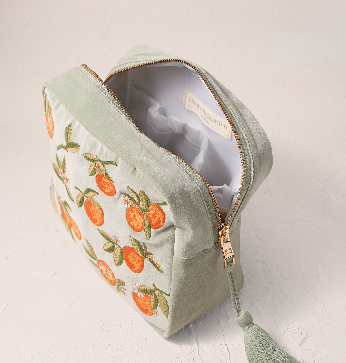 Orange Blossom Sage Wash Bag