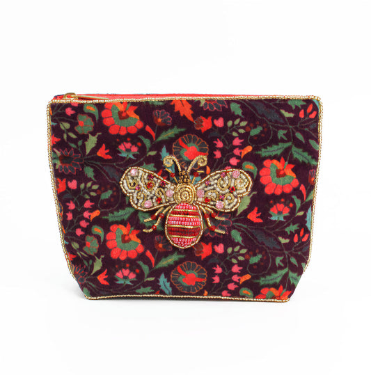 My Doris Beaded Bee Small Pouch