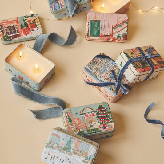 Paddywax Christmas Tin - Gingerbread & Vanilla