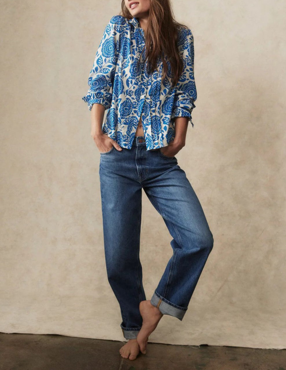 Joni Mid Rise Vintage Relaxed Jeans