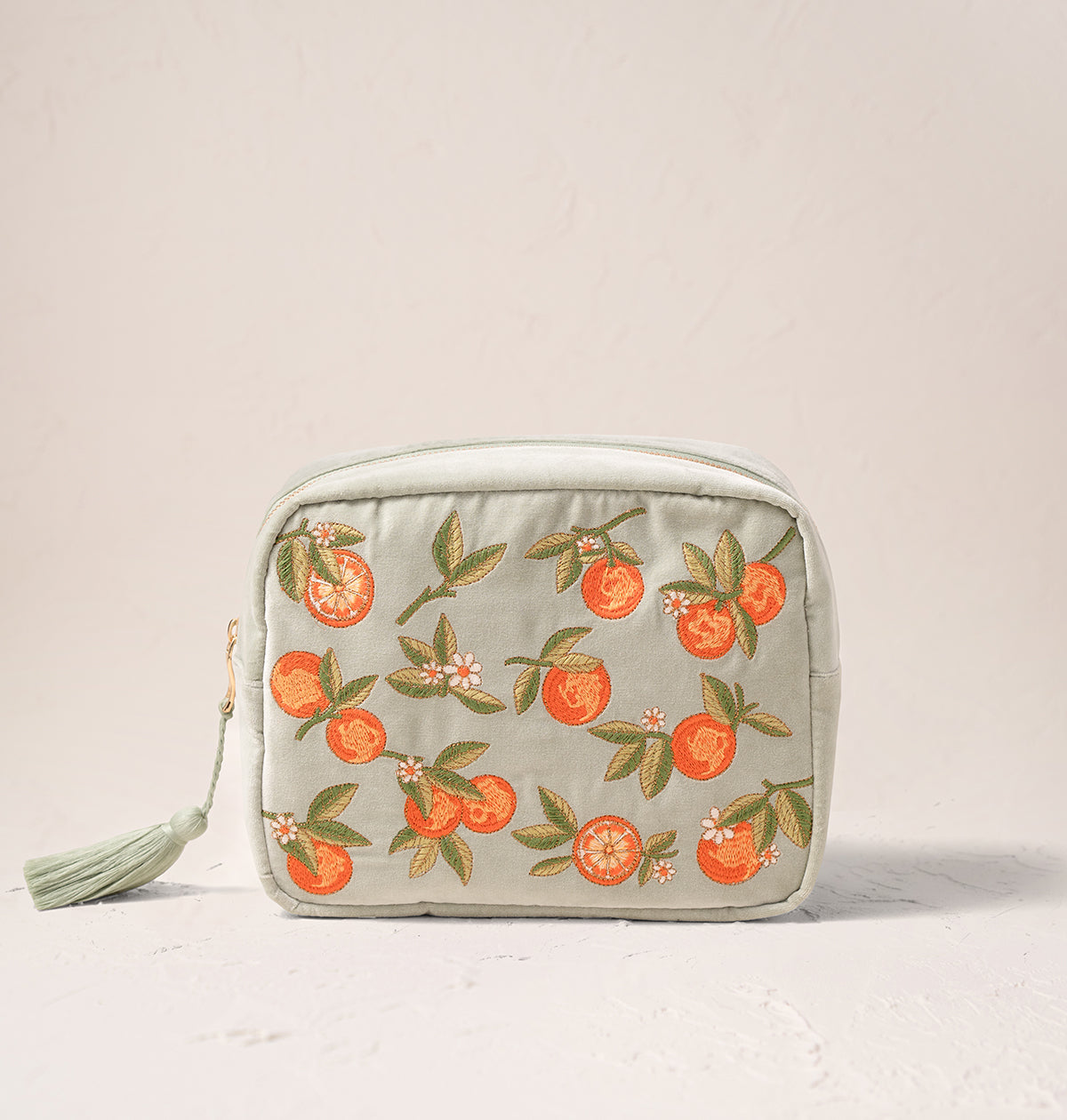 Orange Blossom Sage Wash Bag