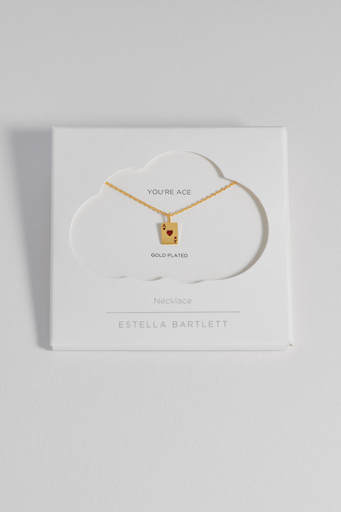 Estella Bartlett Ace of Hearts Necklace