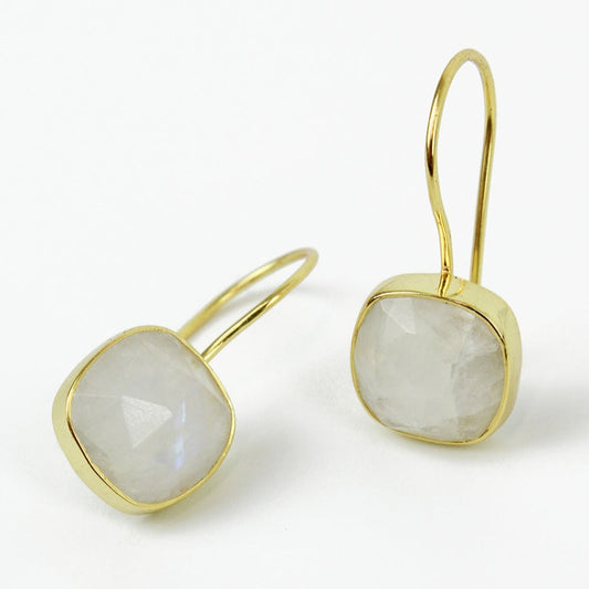 My Doris Semi Precious Moonstone Earrings