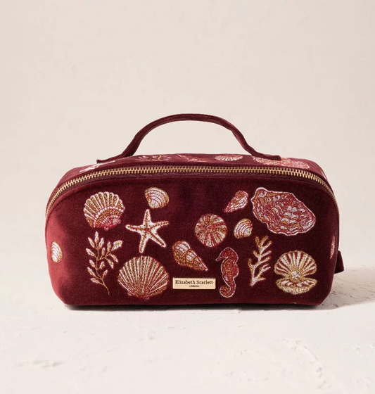 Ocean Treasures Open Flat Makeup Bag