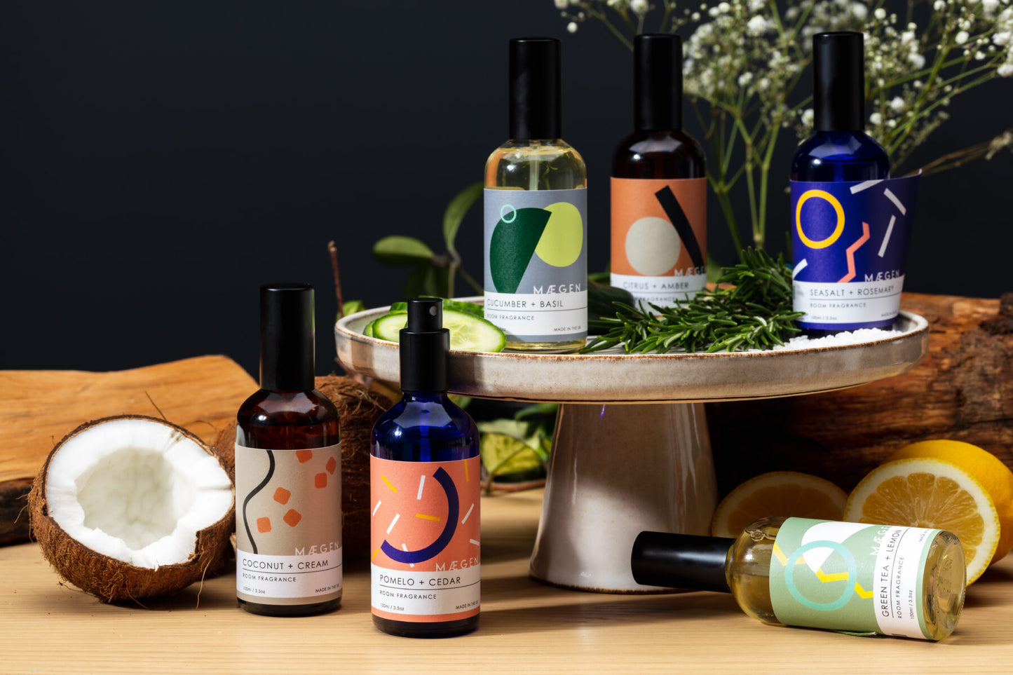 Maegen Room Spray - Citrus & Amber