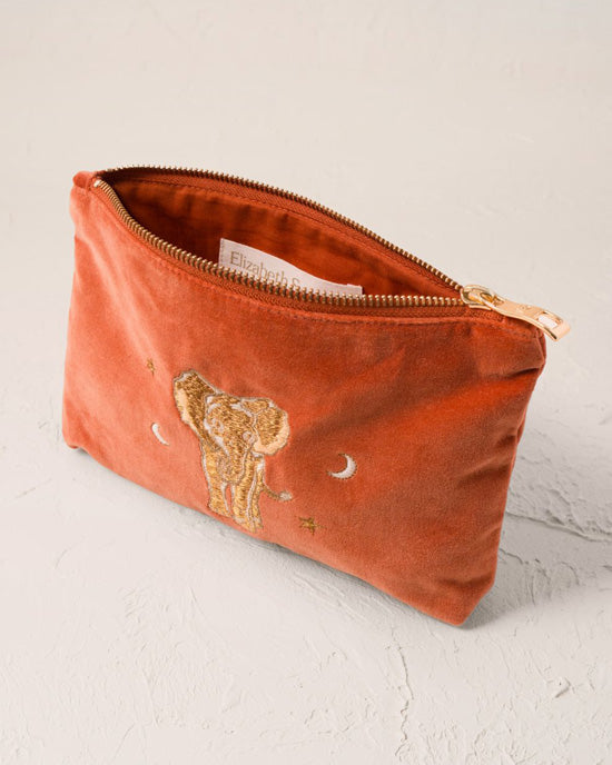 Golden Elephant Mini Pouch