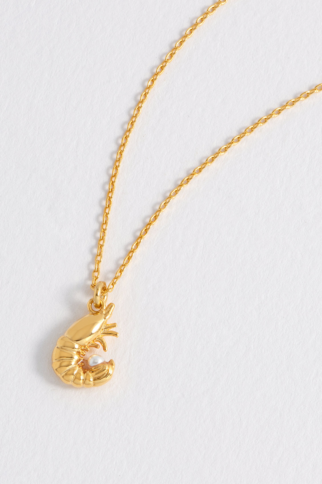 Estella Bartlett Shrimp Necklace