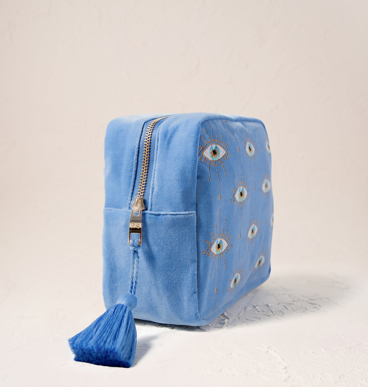 Mystical Eye Wash Bag in Caribbean Blue