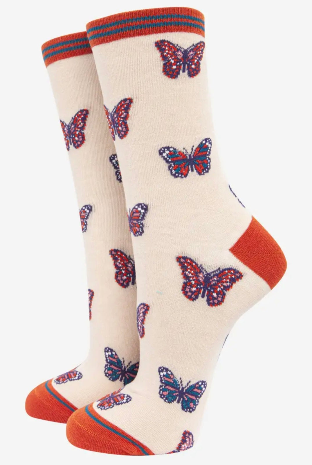 Spring Insects Bamboo Socks Gift Set Box