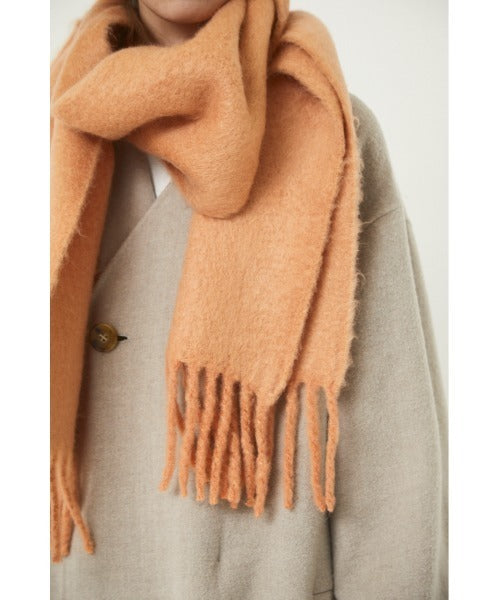 Hazel Chunky Scarf in Peach Terracotta