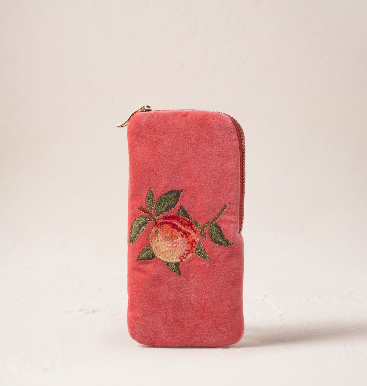 Summer Peach Glasses Case