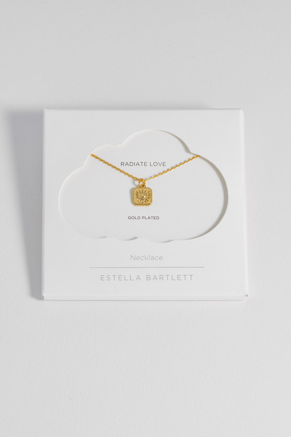 Estella Bartlett Heart Tablet Necklace