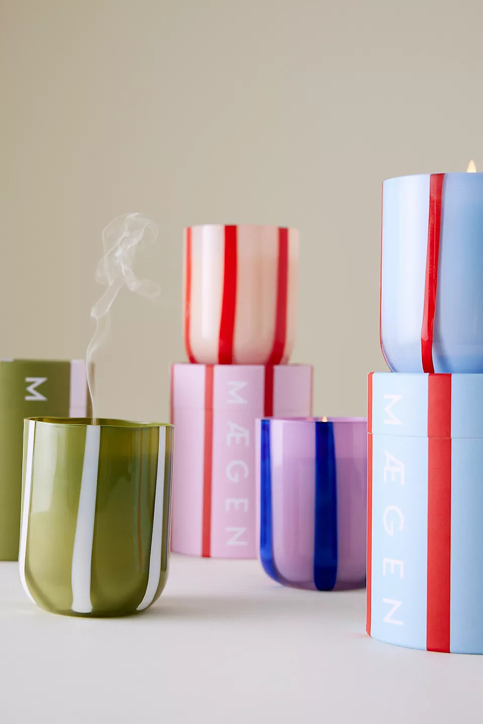 Maegen Fresh Olive & Lemon Candle