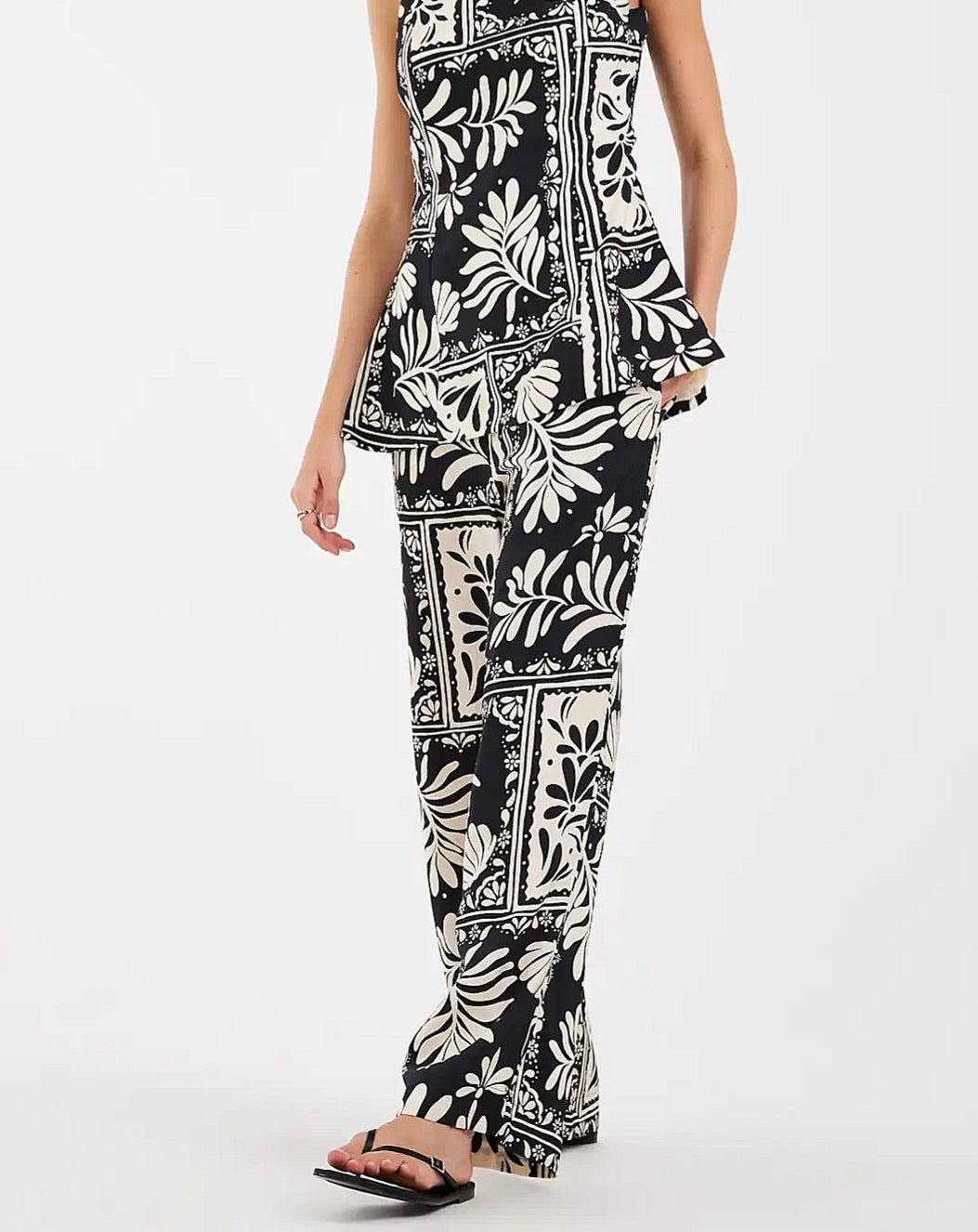 Vero Moda Wide Leg Trousers - Co Ord