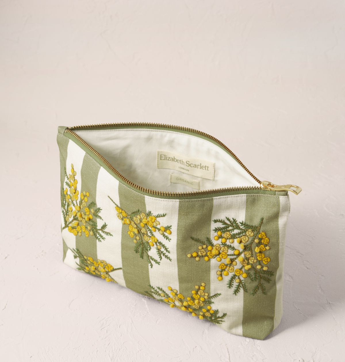 Mimosa Stripe Everyday Pouch