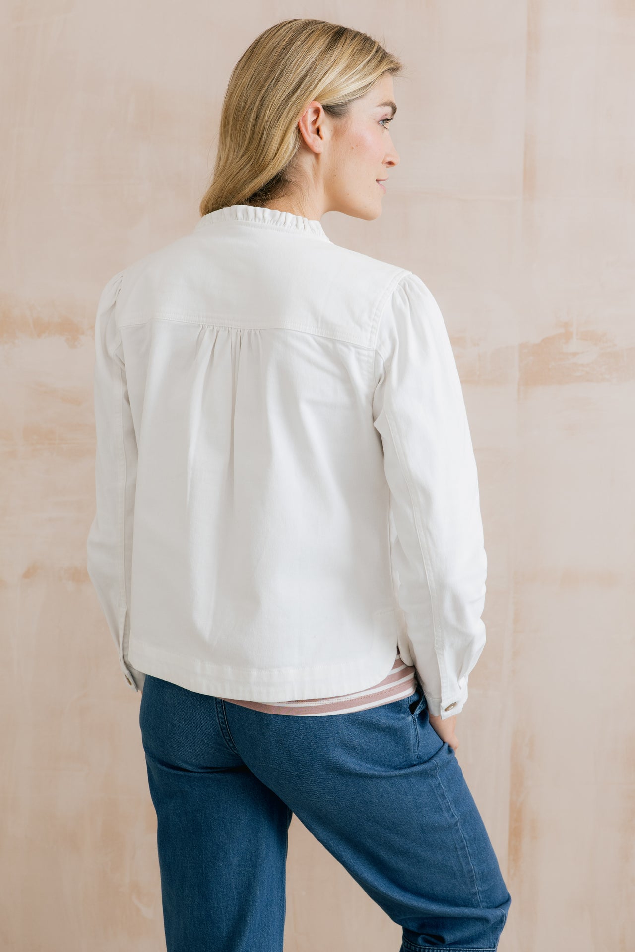 Lily & Me Seren Jacket in White