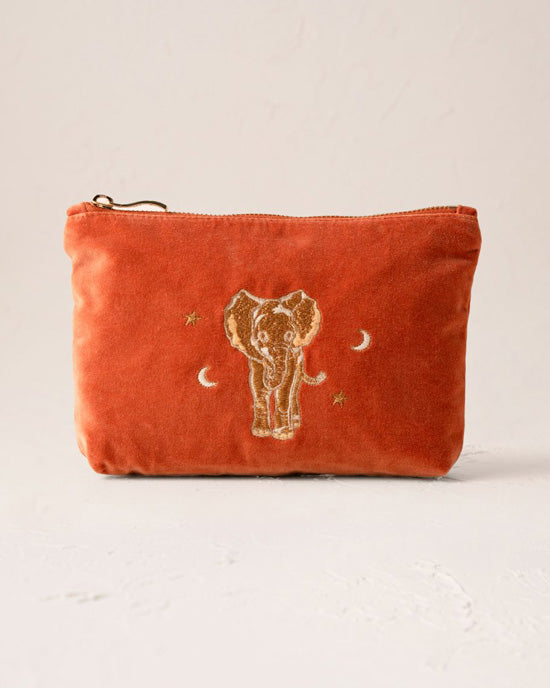 Golden Elephant Mini Pouch
