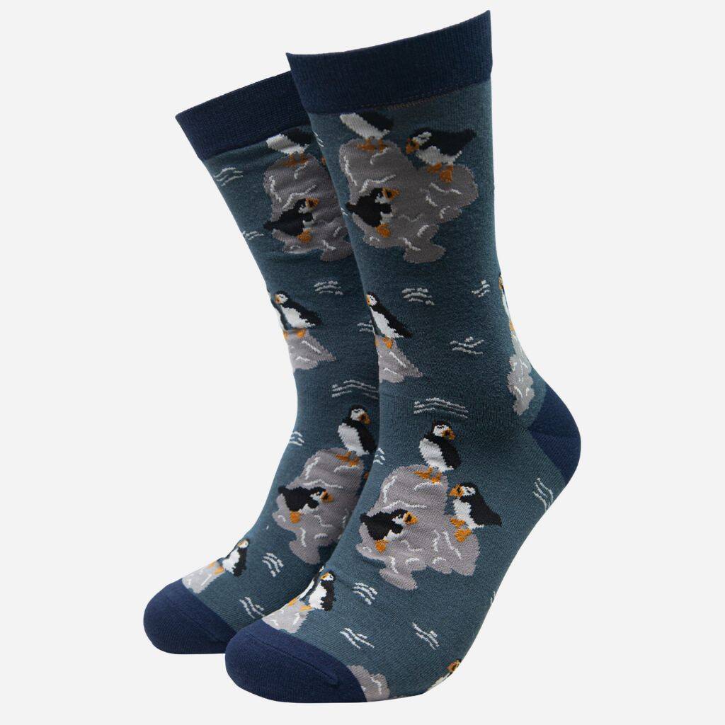 Mens Coastal Bamboo Socks Gift Box
