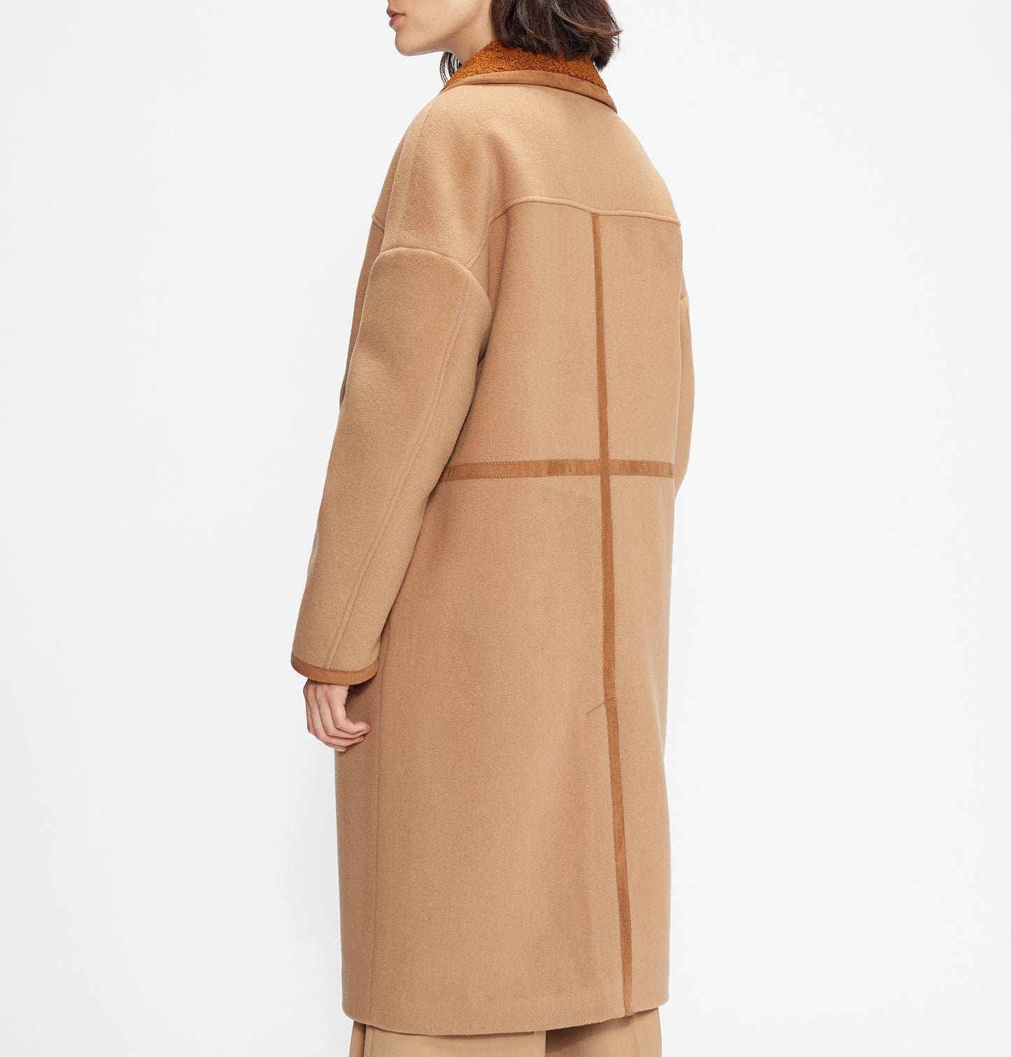 Jonah Oversized Wool Cocoon Coat