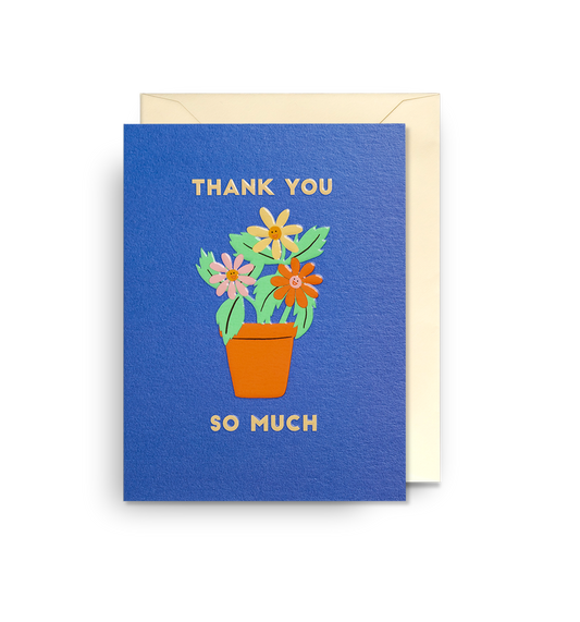 Thank You So Much Mini Card