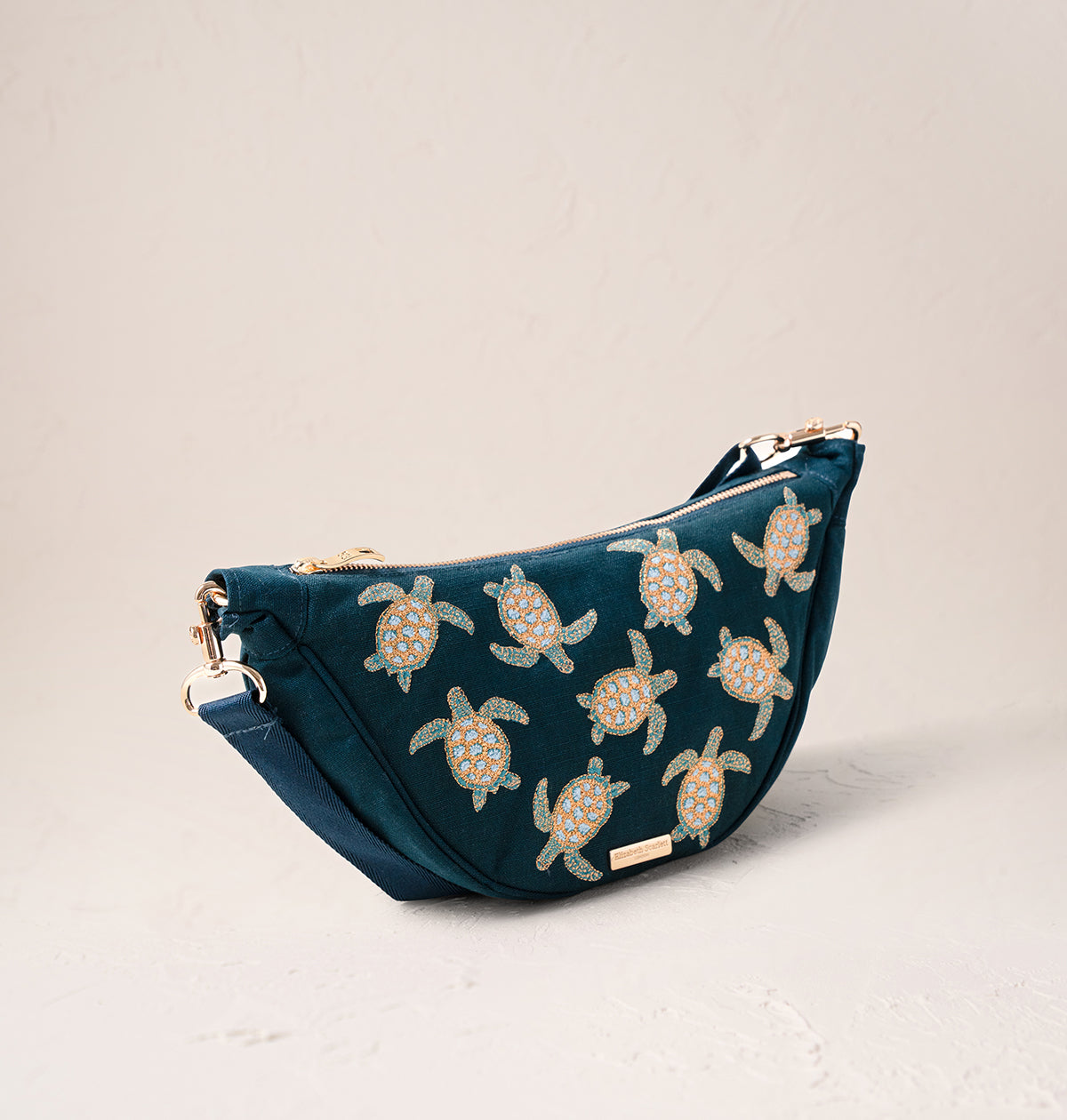 Turtle Conservation Cross Body Canvas Sling Bag