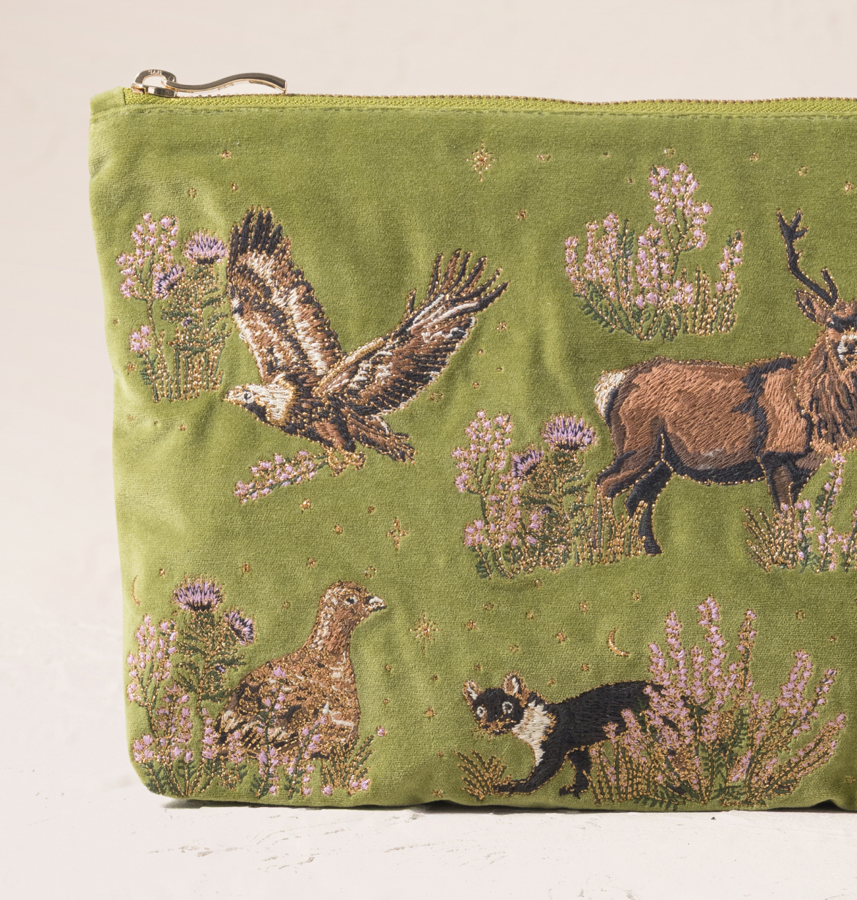 Highland Romance Pistachio Everyday Pouch