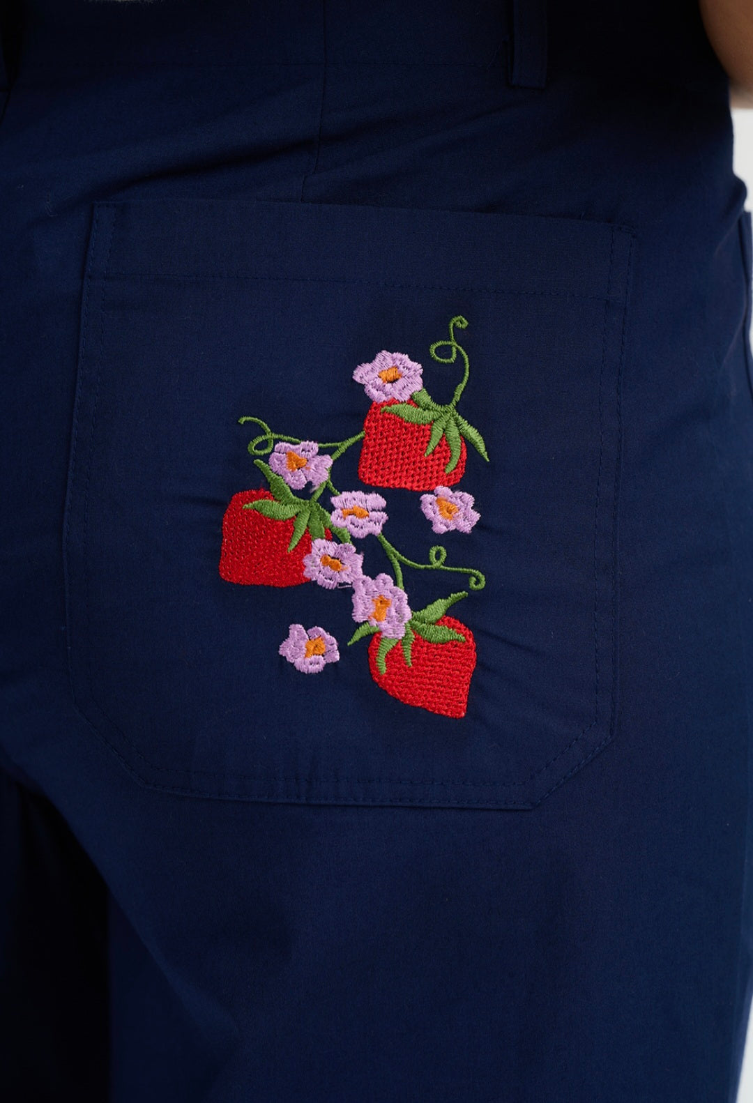 Sugarhill Brighton Skye Cropped Strawberry Trousers