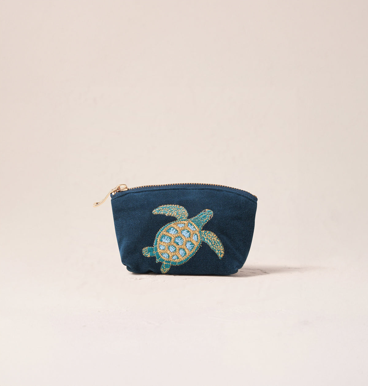 Turtle Conservation Marine Navy Coin Purse