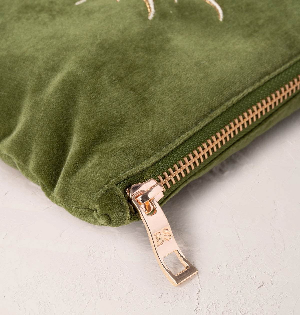 Sun Goddess Mini Pouch Fern Green